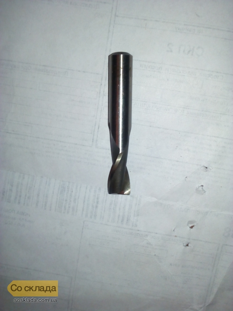 Фреза двухперая по стали и алюминию 10х20х62 для ЧПУ(CNC) Фото #1