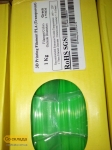 Пластик PLA для 3D принтера цвет прозрачные цветные, 1кг на катушке Фото #5
