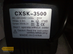Водяной насос CXSK-3500 80W Qmax-3500L-H для ЧПУ-CNC Фото #3